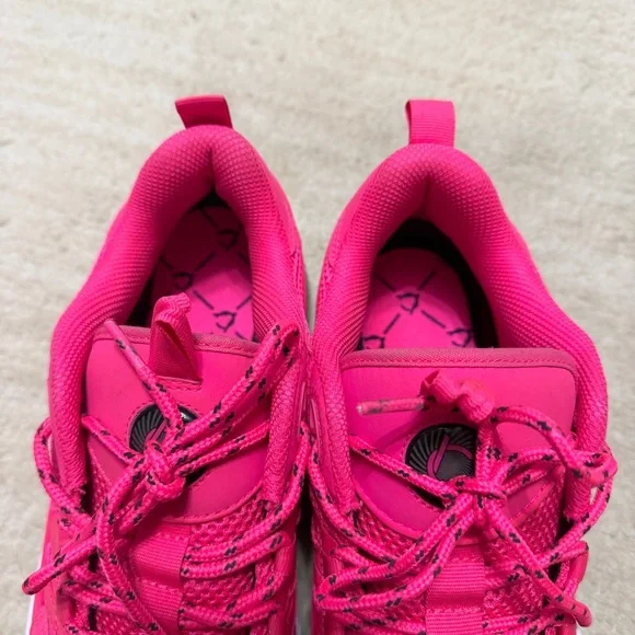 DC Lucien Clarke Pro Skate Shoes Hot Pink Black Men display picture 1